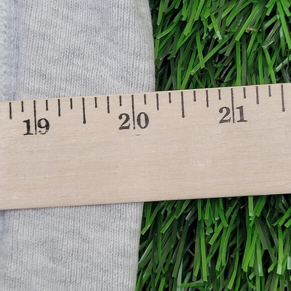 Vintage 90s Notre-Dame MBA Sweatshirt Medium 20x27 Gray USA - Picture 4 of 11